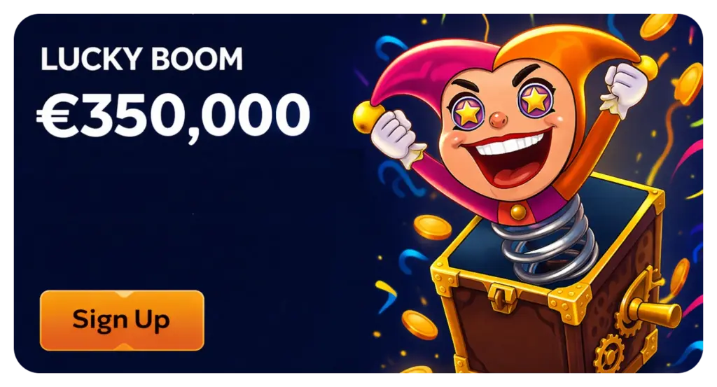 Manekispin Casino Lucky Boom €350000 jackpot bonus game